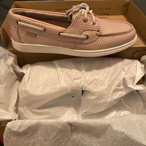NIB Blush Sperry Slip-On Shoes Size 6